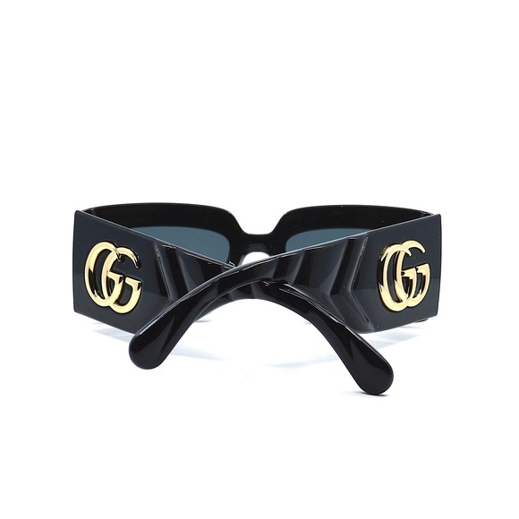 NEW GUCCI GG0811S 001 BLACK GREY AUTHENTIC SUNGLASSES - Picture 9 of 15